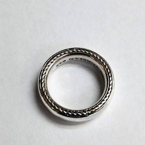 DAVID YURMAN STREAMLINE NARROW BAND RING